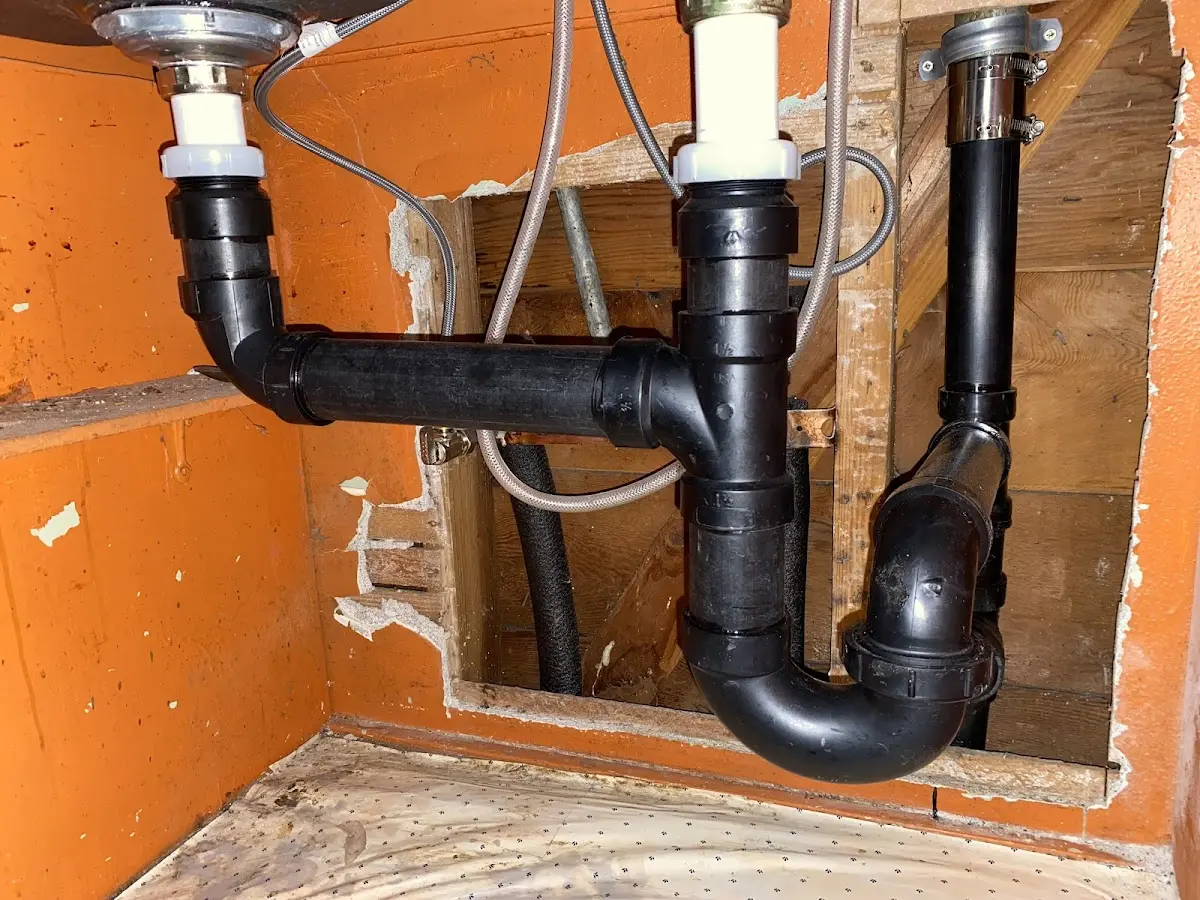Professional Repiping Services equipment and tools on the job in Imlay City